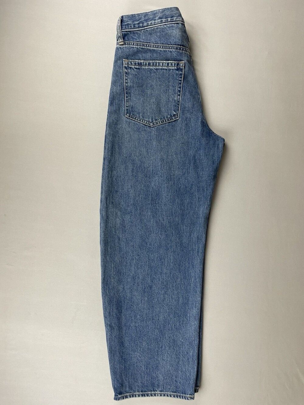 Gap Barrell Short Taper High Rise Jeans Women’s 28/6 Medium Indigo Bohemian - Picture 5 of 16
